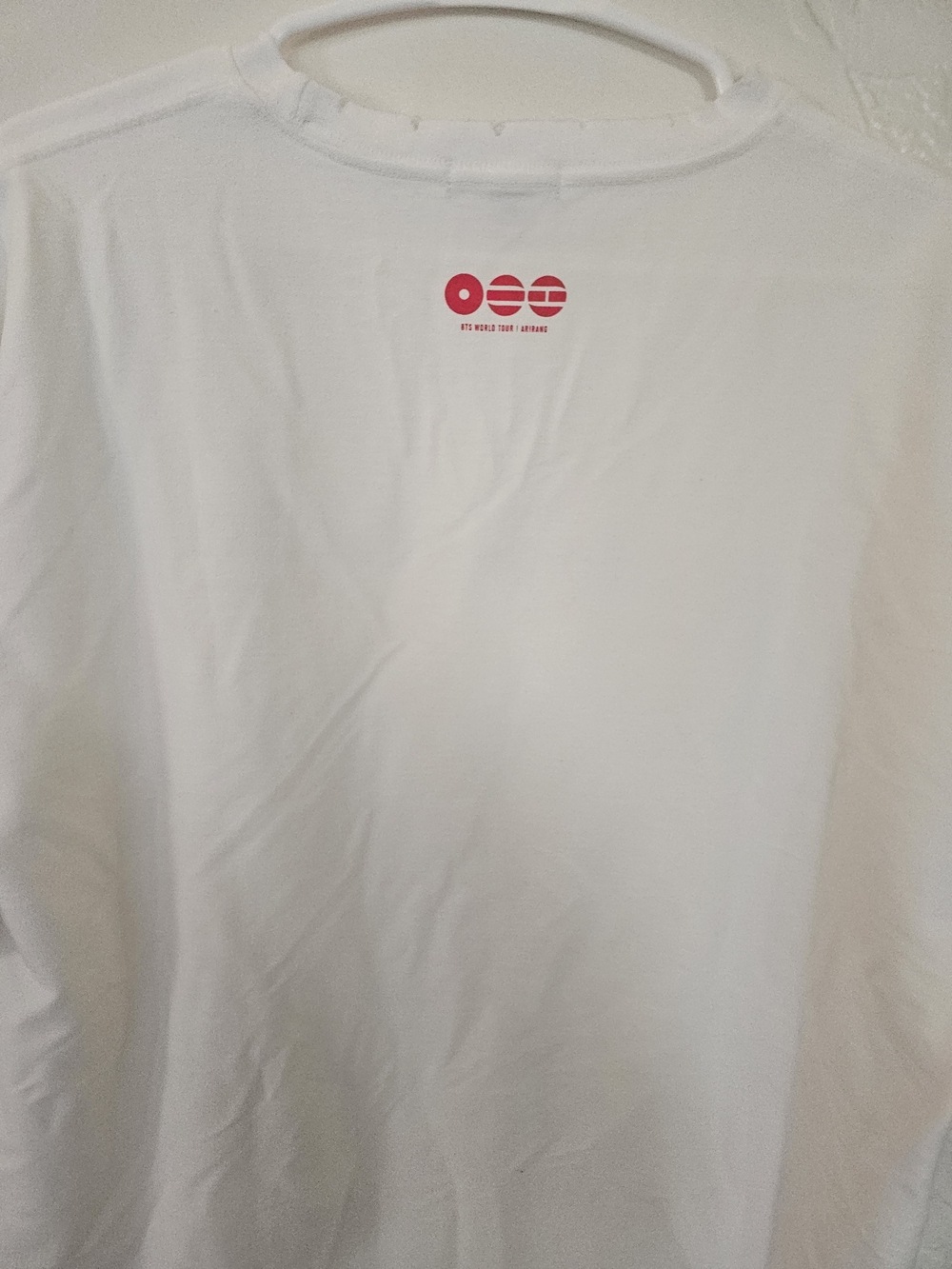 BTS ARIRANG World Tour Map Graphic Tee - White Size Large (New) - Picture 4 of 7